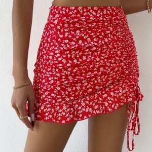 Shein Floral Skirt